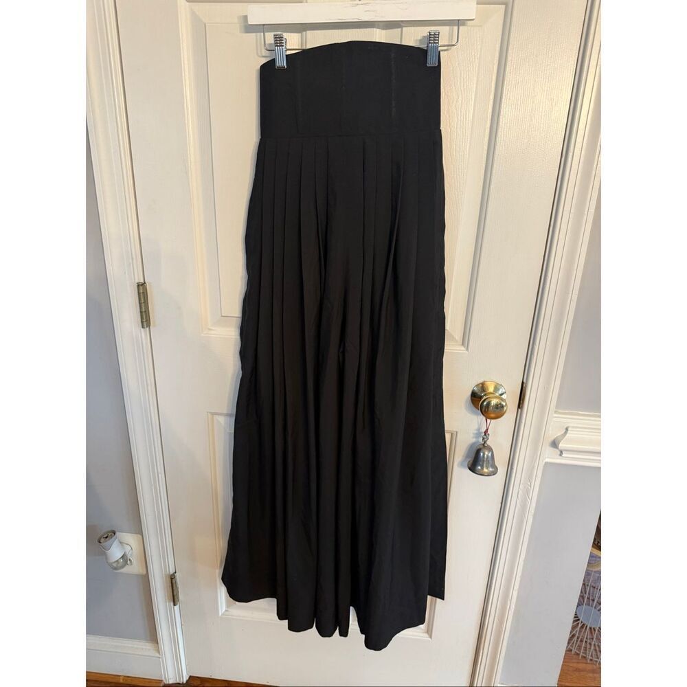 Ruks A’ La Mode Wide Leg High Waist Cummerbund Palazzo Pants sz 6 NWT